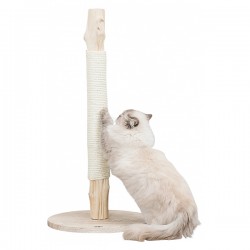 Ονυχοδρόμιο Γάτας, Trixie με Αυθεντικο Ξυλο 93cm Μπεζ