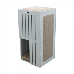BE NORDIC Juna cat tower, 77 cm, grey