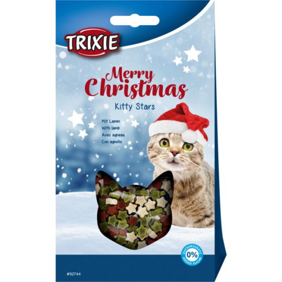 Χριστουγεννιάτικες Λιχουδιές Γάτας με Αρνί Trixie Kitty Stars